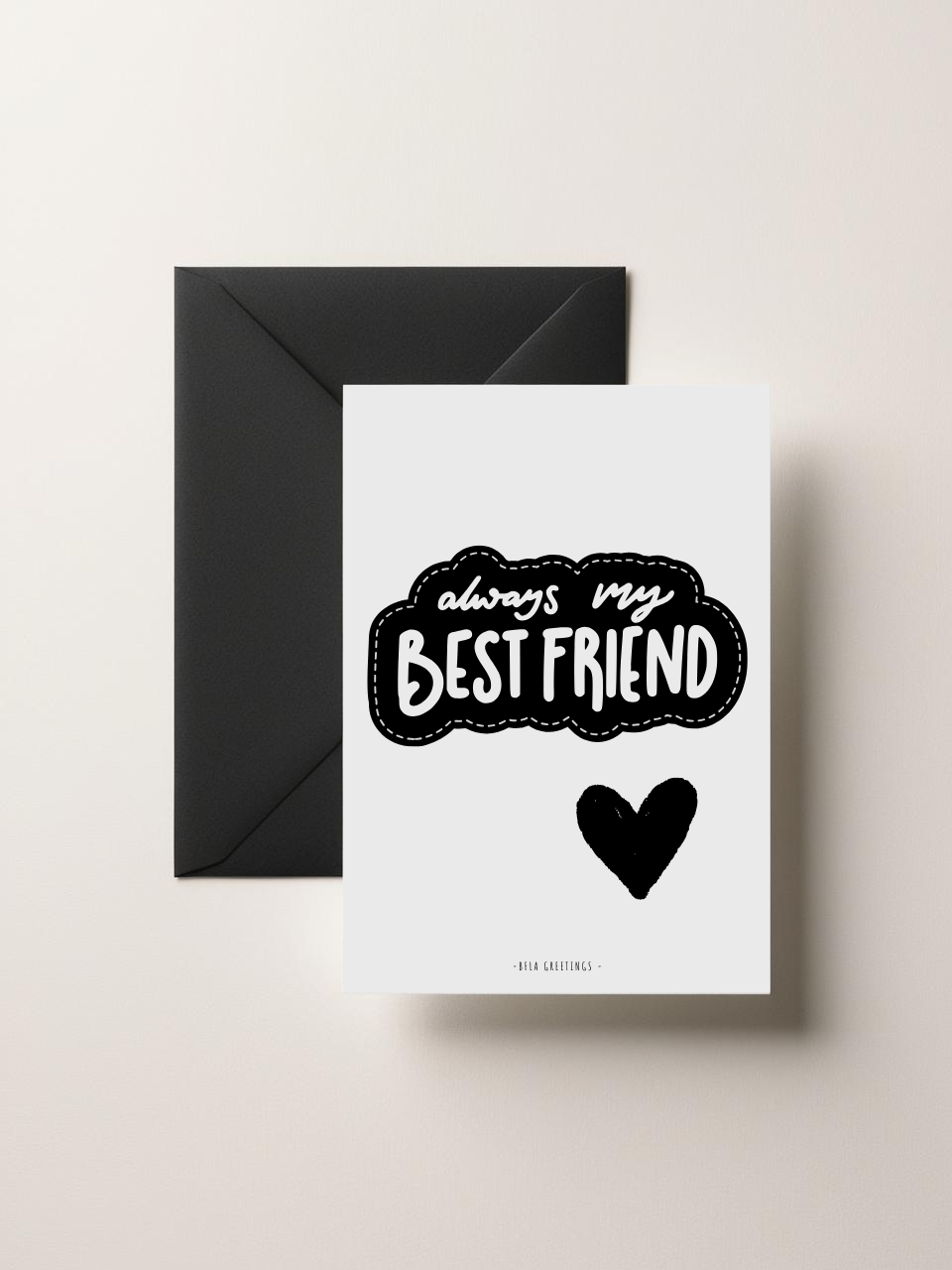 Black & White PostCard