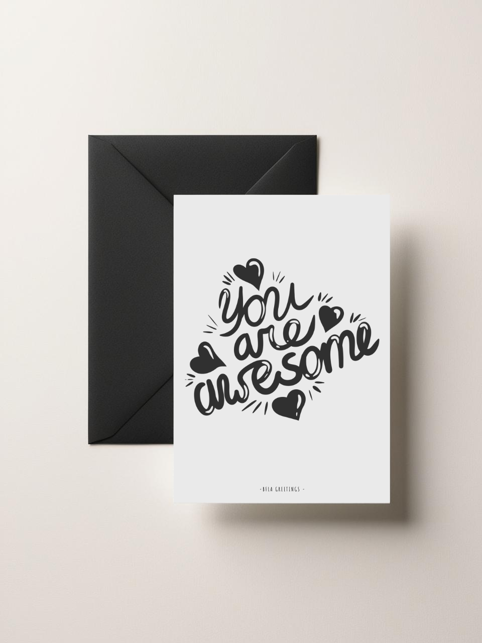 Black & White PostCard