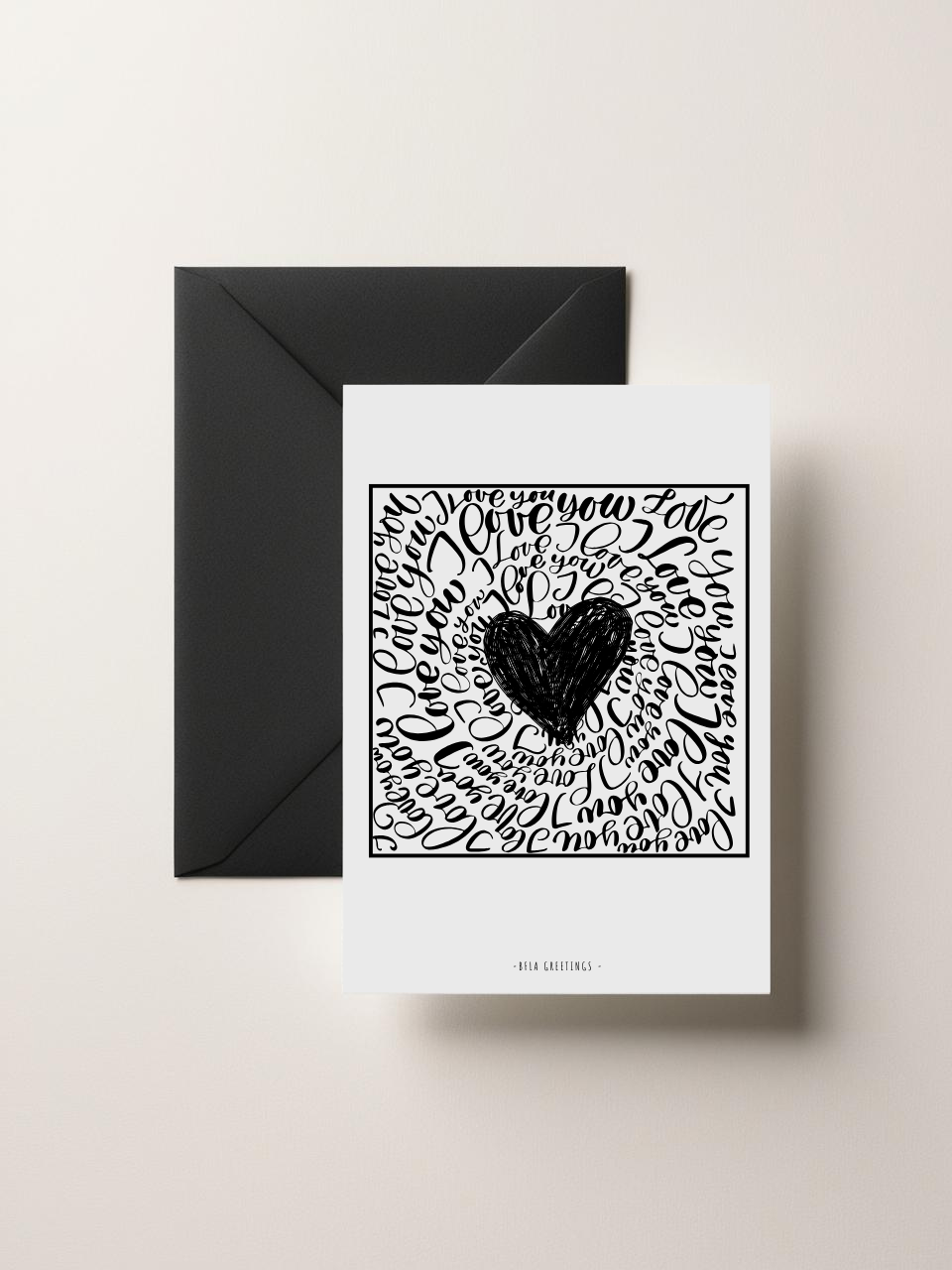 Black & White PostCard