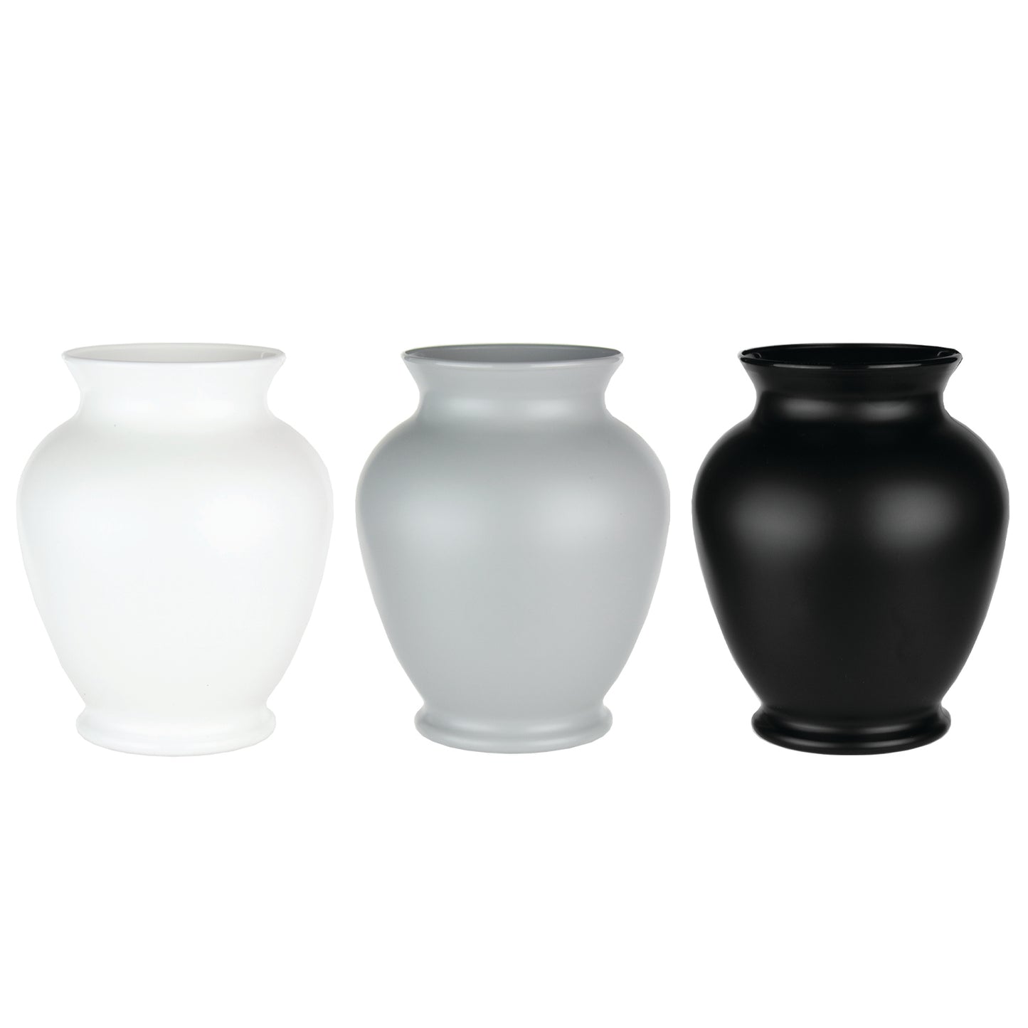 Ginger Vase Matte Tuxedo Asst