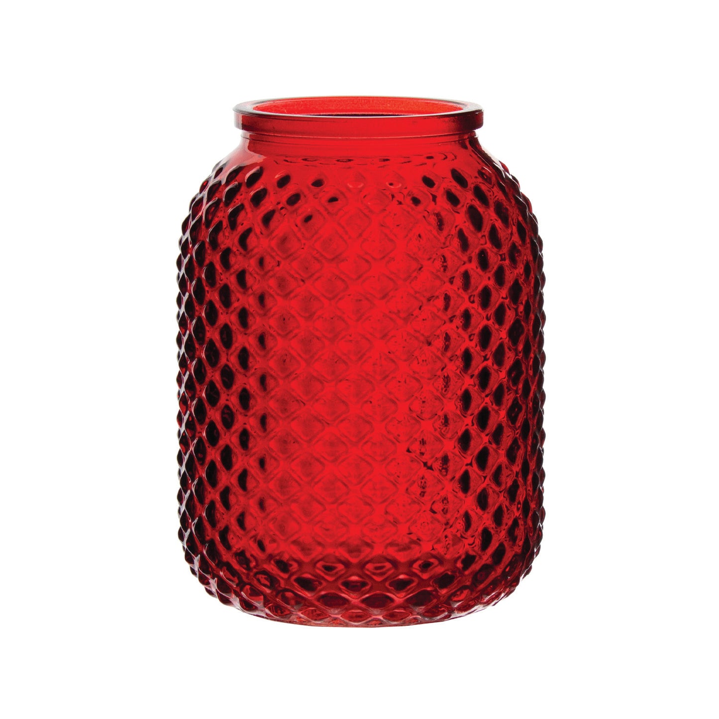 Ruby Honey Vase