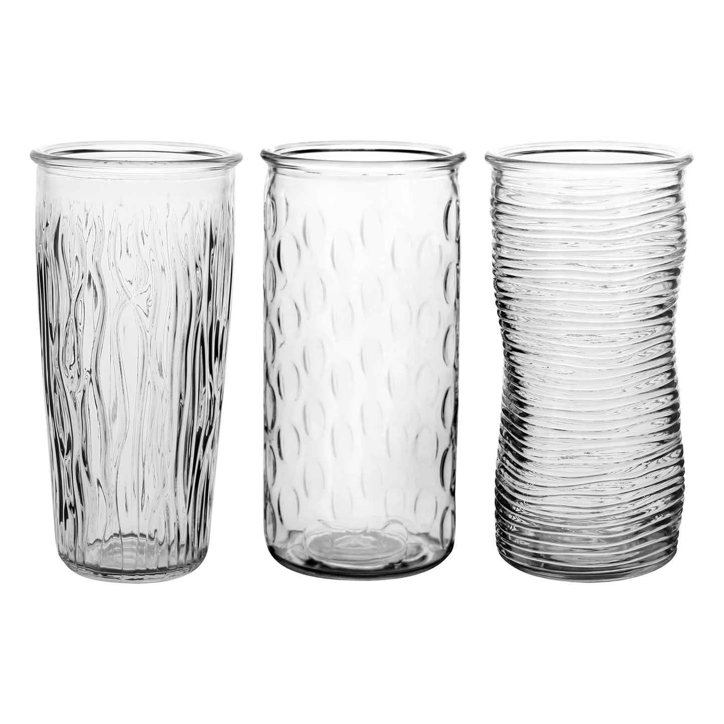 Trio Rose Vase Asst