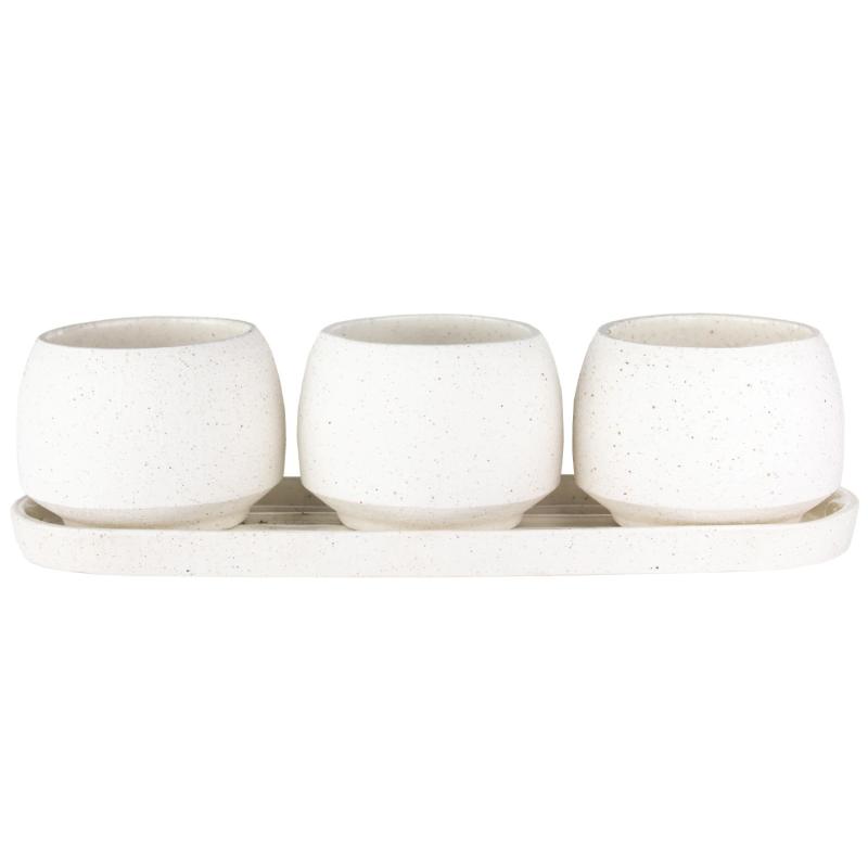 White Trio Assortment