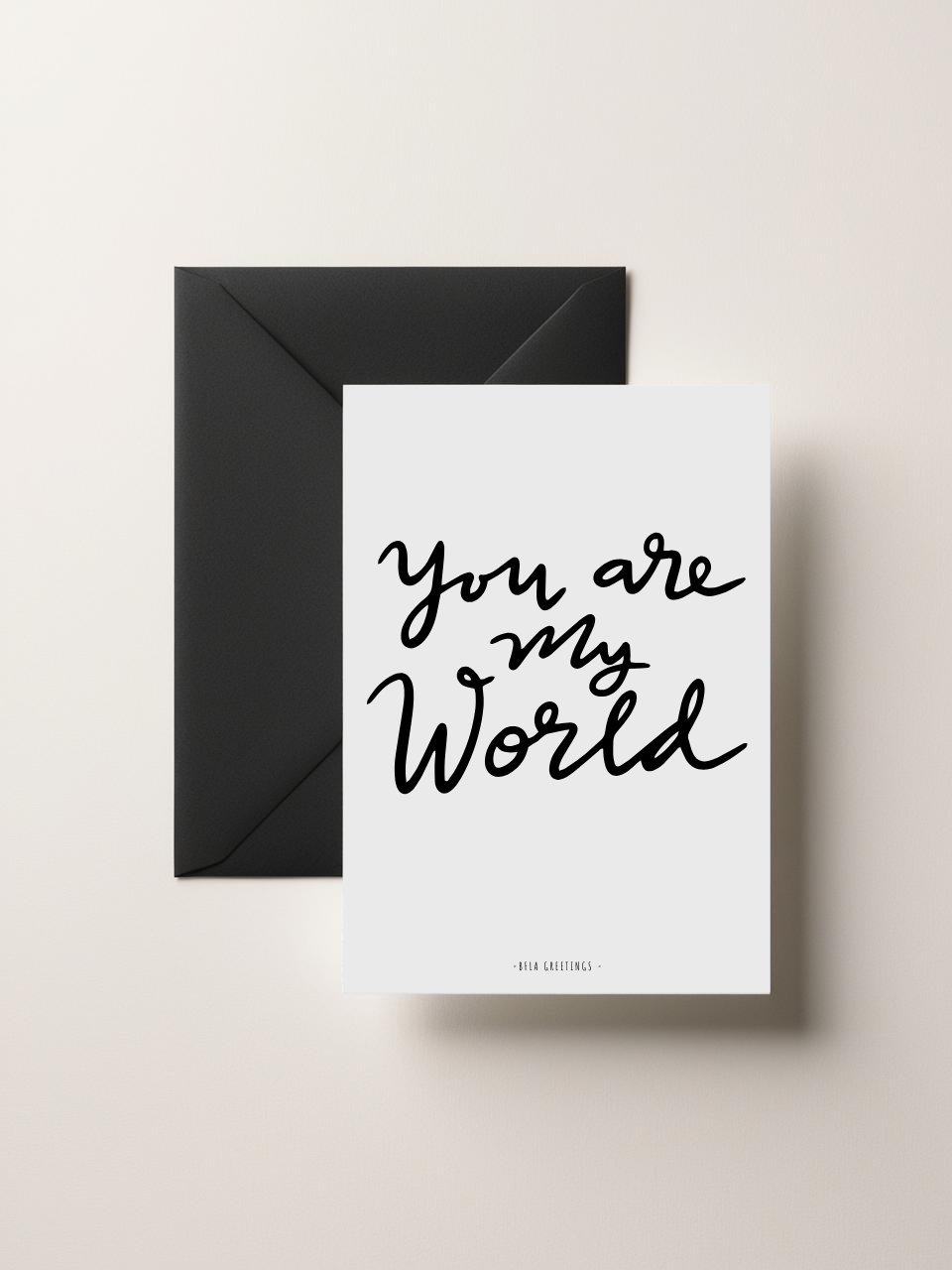 Black & White PostCard