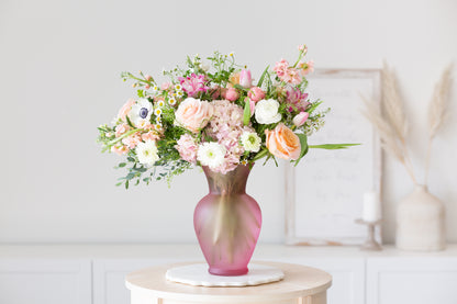 THE MATTE BLUSH ROSE CLASSIC URN