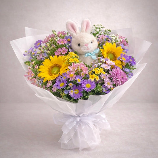 Lonnie Bunny Spring Sunrise