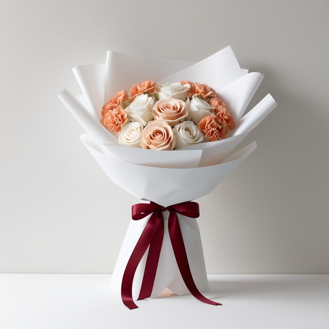 Coral Charm Bouquet