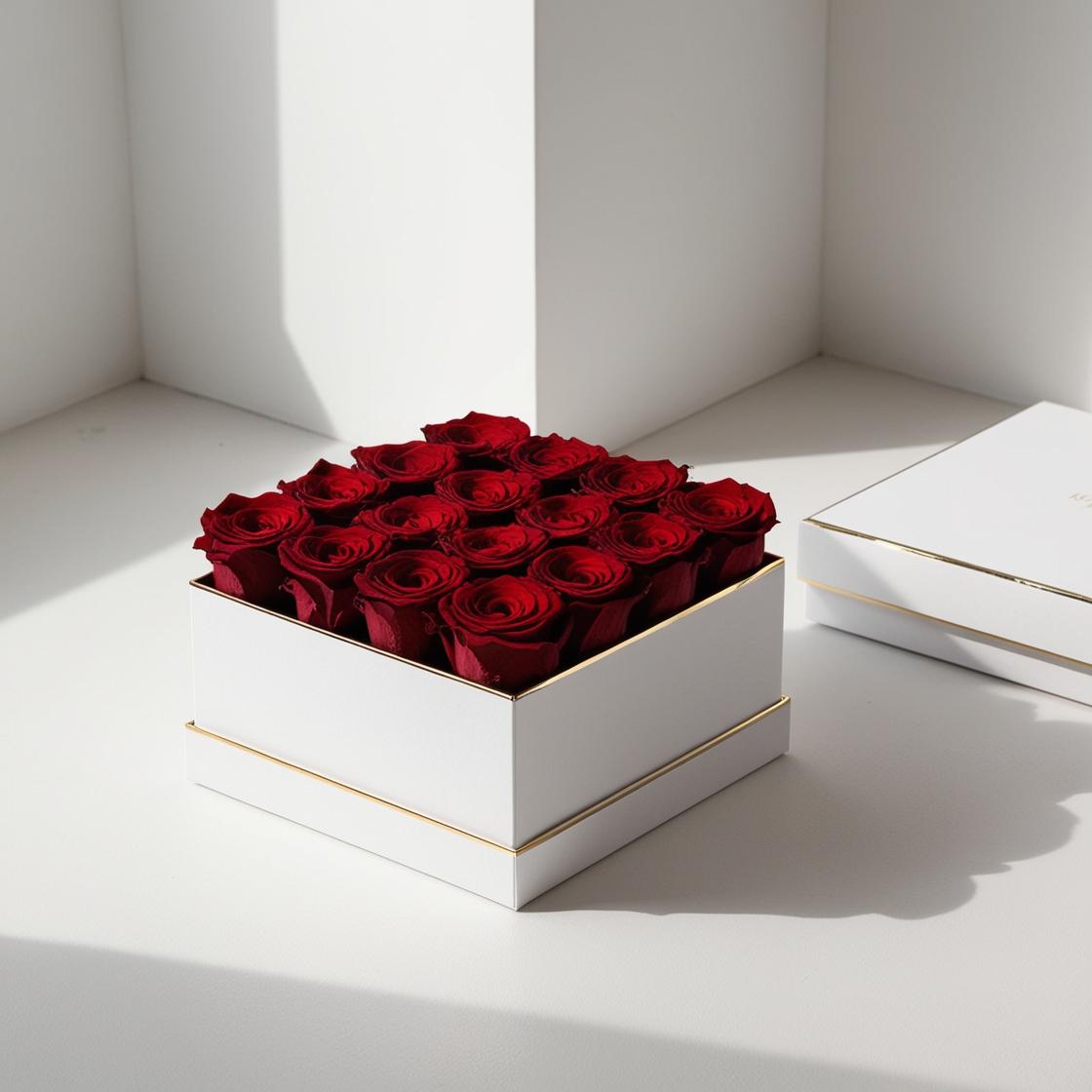 Red Roses Love Box